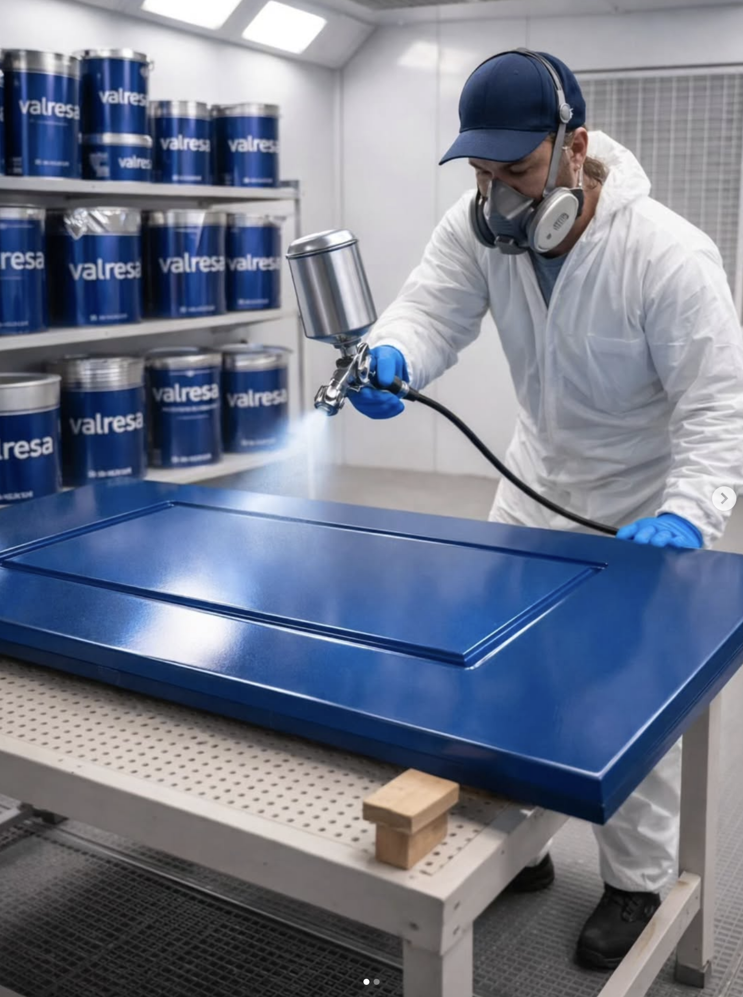 Detalle de herramientas y acabado